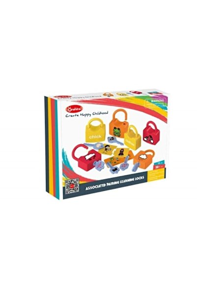 OEM Educational locks and keys matching game, Montessori, 6 locks