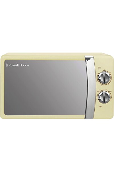 RUSSELL HOBBS Solo Mikrodalga Fırın - 17 L, 700 W, Manuel Kontrol ve Vintage ...