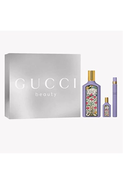 Gucci Flora Gorgeous Magnolia Gift Set, Women, Eau de Parfum, 100 ml + 10 ml + 5 ml