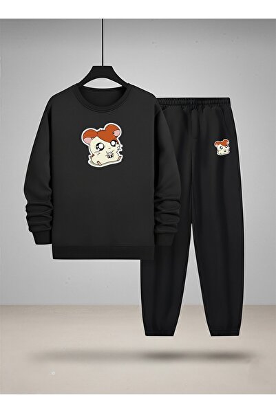 LORVEX Дитячий світшот - Спортивний костюм з велосипедним коміром ANIME FARE ...