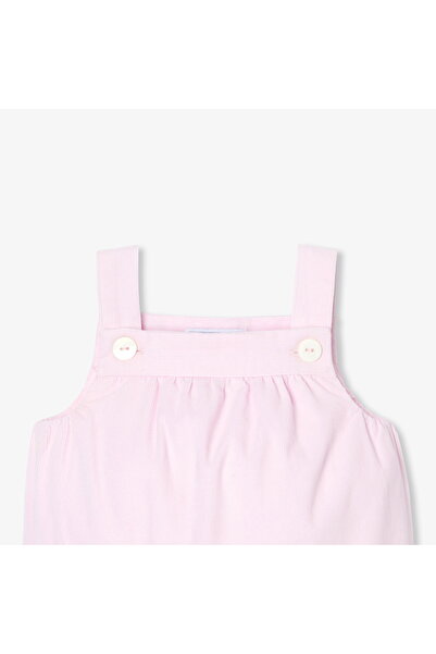 jacadi Newborn Baby Girl Soft Velvet Salopet