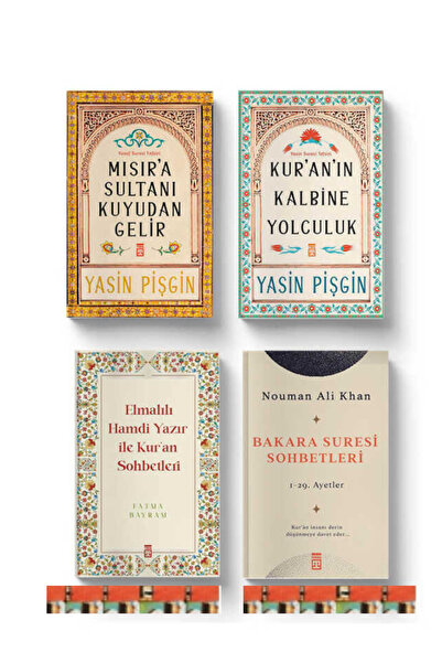 Timaş Yayınları Mısıra Sultanı Kuyudan Gelir, Kuranın Kalbine Yolculuk, Bakar...