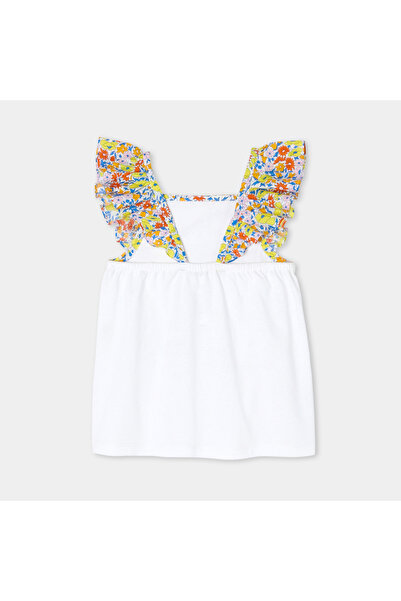 jacadi Girl's Ruffle Detailed T-Shirt