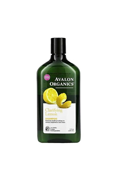 Avalon Organics شامبو الليمون المنقي، 325 مل (11 أونصة سائلة)