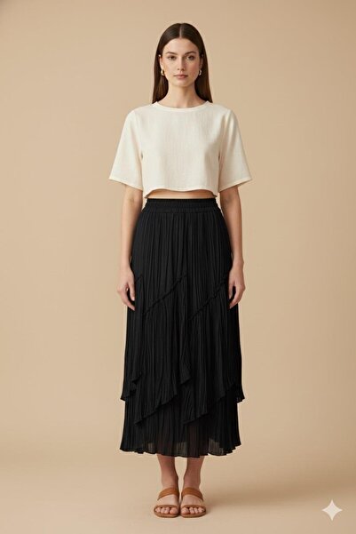 Sentez 5475 Fusta plisată Viola