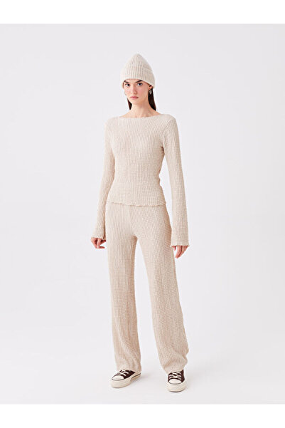 LC Waikiki  Women's Elastic Waist Straight Sweatpants