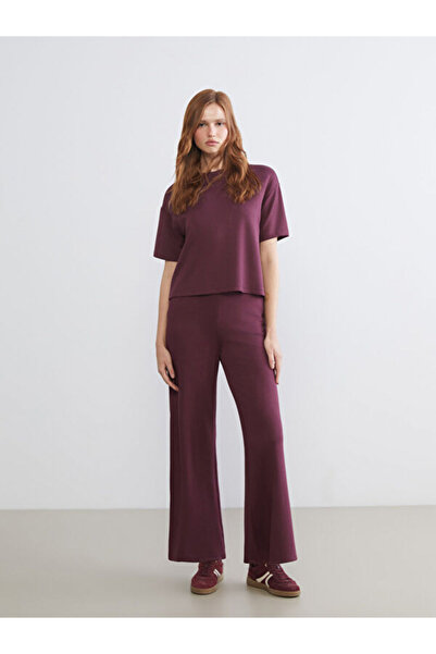 LC Waikiki Women's Wide Leg Sweatpants with Elastic Waist