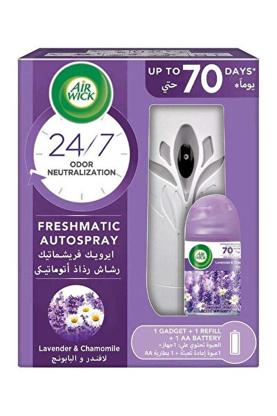 Generic معطر جو إير ويك فريش ماتيك بخاخ تلقائي مع عبوة إعادة تعبئة - برائحة ا...