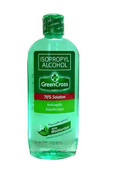 Generic GreenCross ISOPROPYL ALCOHOL GREENCROSS 70% SOLUTION WITH MOISTURIZER...