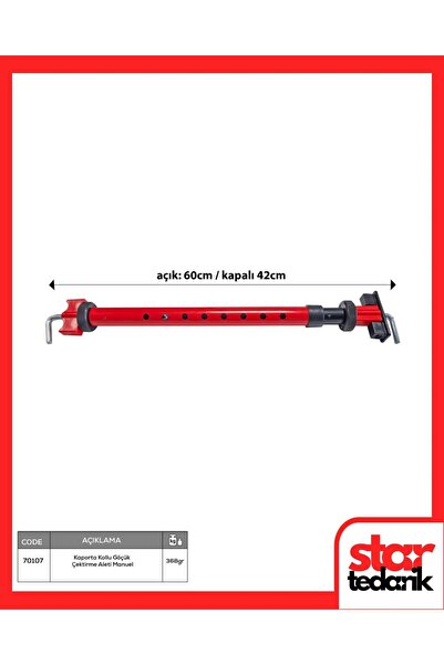 STAR PDR Boyasız Göçük Düzeltme Kapı Ve Kaput Sabitleme Aparatı Kademe Ayarlı...