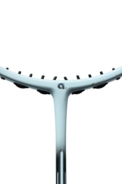 Apacs Finapi 70 head heavy balance badminton racket , White/Black