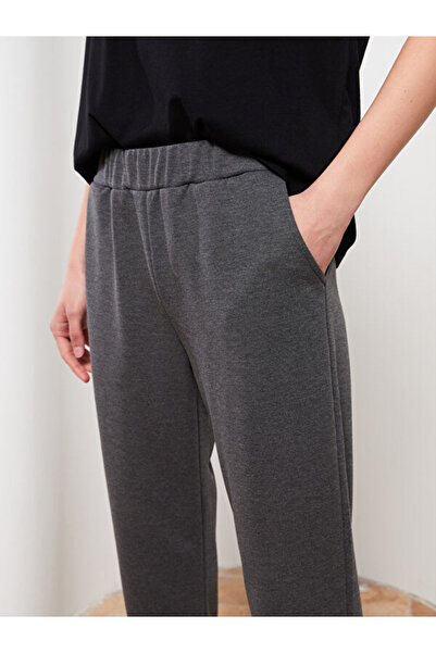 LC Waikiki Women's Sweatpants with Elastic Waist and Straight Pocket Detail