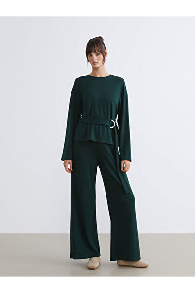 LC Waikiki Γυναικείο φούτερ με φαρδύ πόδι με ελαστική μέση