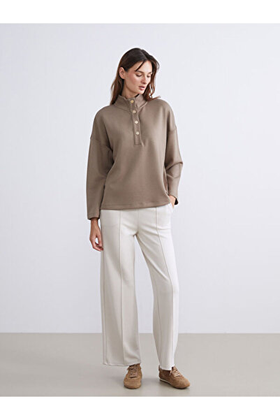 LC Waikiki Γυναικείο φούτερ με φαρδύ πόδι με ελαστική μέση