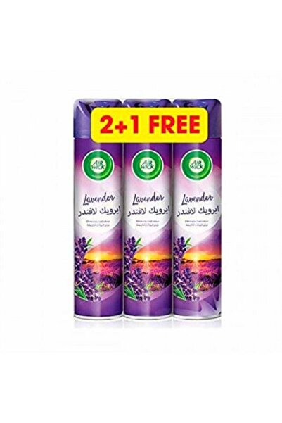 Generic Air Wick Lavender Aerosol Air Freshener Pack Of 3 300ml