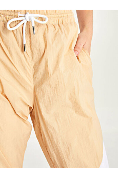 LC Waikiki Elastic Waist Color Block Pocket Detailed Jogger Women's Sweatpants