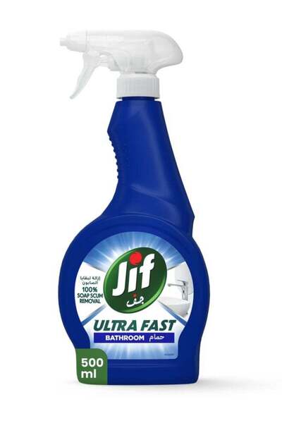 Generic بخاخ منظف جيف فائق السرعة، للحمام، شفاف، 500 مل