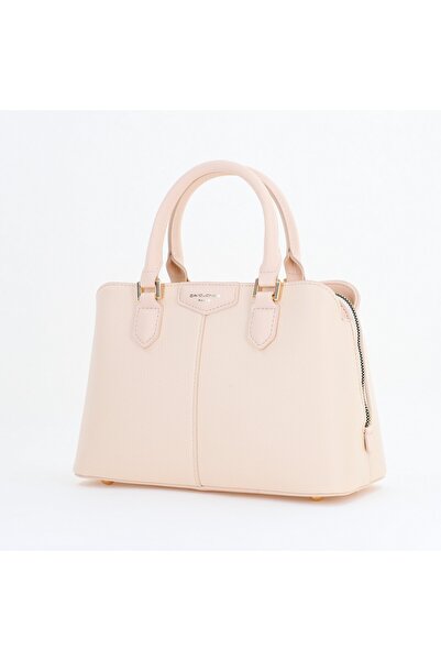 David Jones Poșeta Damă Casual Roz din Piele Ecologică cu bretea de umăr CM7427