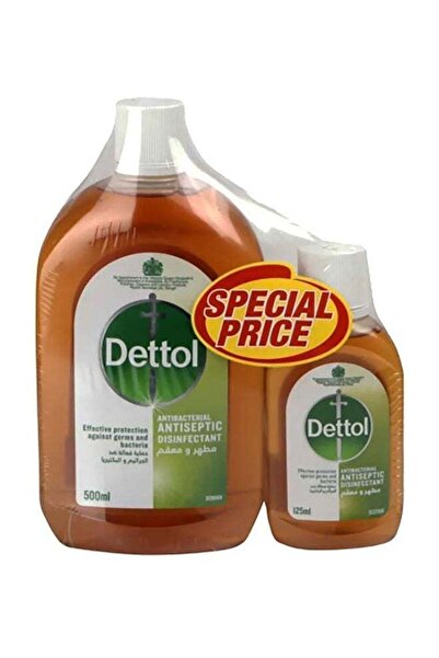 Generic سائل مطهر ديتول، عبوة من قطعتين - 500+125 مل