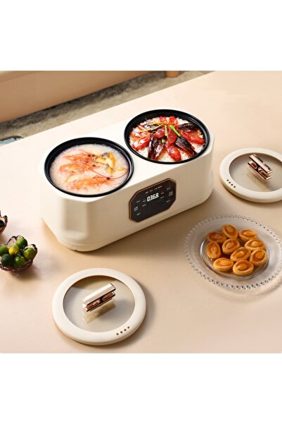 Muchmy Multi-Function Double-Layer Electric Steamer Quick Rice Cooker Cooking Pot