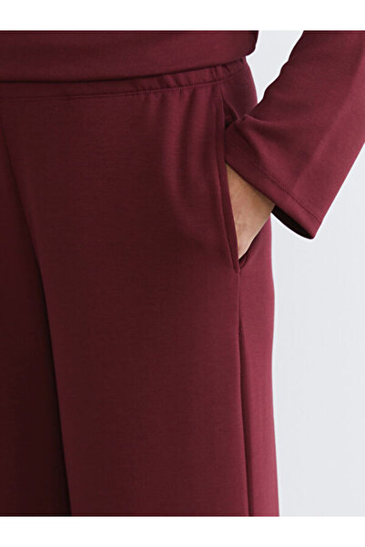 LC Waikiki Women's Wide Leg Sweatpants with Elastic Waist