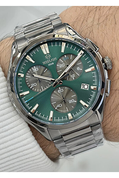 Hislon ILKMS152N-15SS Orijinal Çelik Kordon Erkek Kol Saati