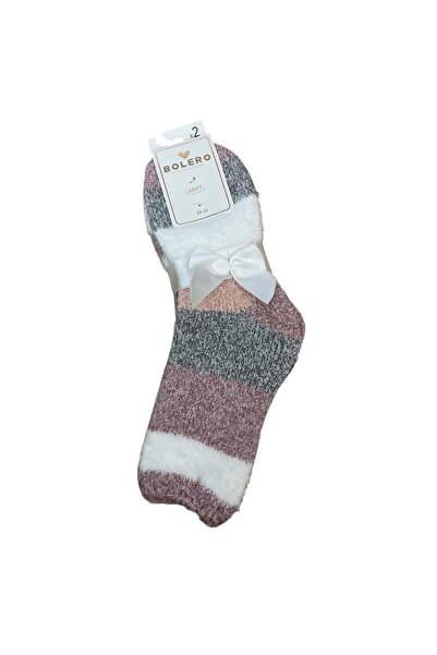Bolero Socks Women's 2-Piece Winter Home and Sleep Socks