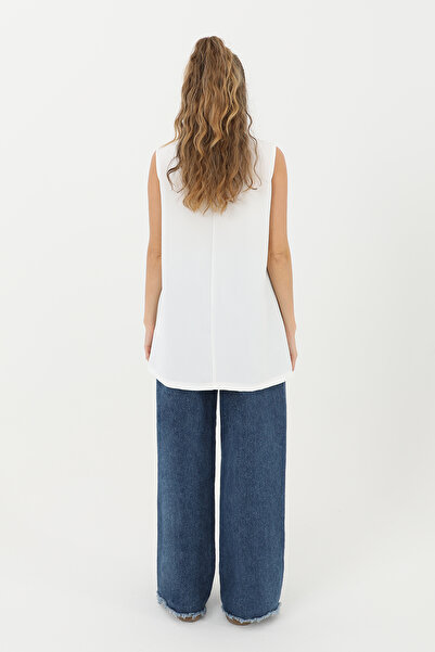 Modamorfo Women's Sleeveless Basic Undershirt Tunic - 10223Tun