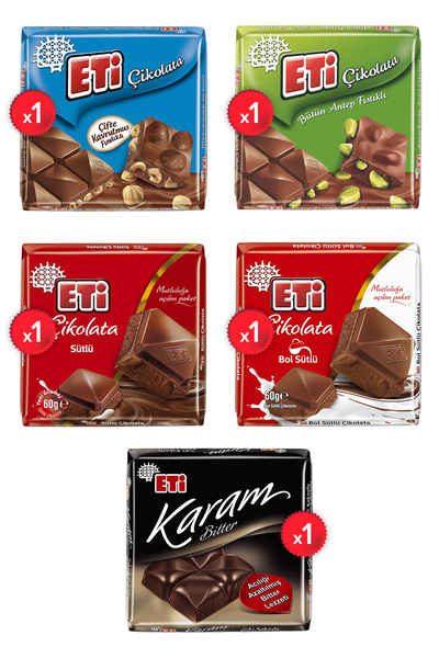 Eti Tablet Paketi (5 Adet)