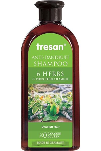 Trisan Anti-dandruff shampoo with 6-herb extract by Trisan, 300 ml