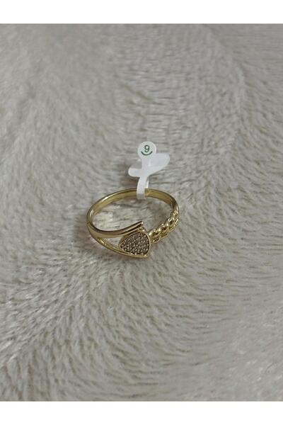 Akiha Aksesuar Chain Model Triangle Symbol Zircon Stone Xuping Ring