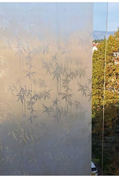 Başak Ev Tekstili Dekoratif Şeffaf Cam Folyosu | Kendinden Yapışkanlı – Buzlu Cam Görünüm