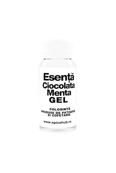 Spicehub Esență gel ciocolată-mentă 50 ml – pentru prăjituri, creme și desert...