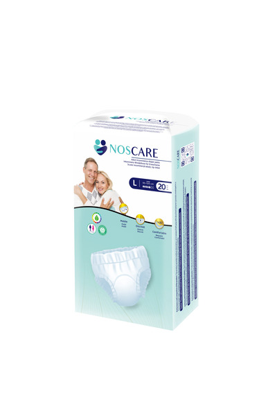 Silicko Adult incontinence panties, NOS CARE Pants, size L, 20 pieces