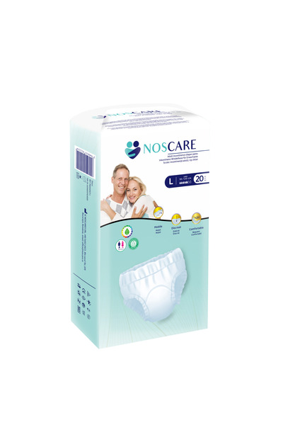 Silicko Adult incontinence panties, NOS CARE Pants, size L, 20 pieces