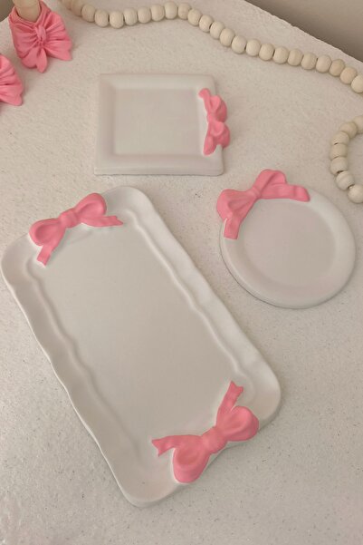 Handmade 3'lu fiyonk seti🎀