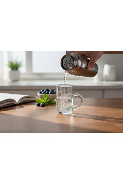 YANPA TİCARET 6 Glass Sauce Bowls. Oil Pot. Lemon Serving, Glass Sauce Dish for Stylish Presentations