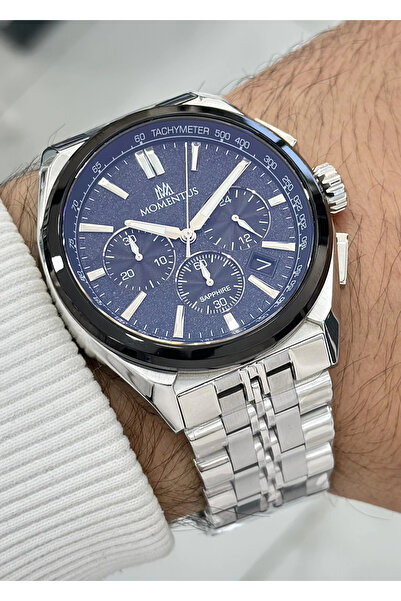 Momentus ILKSM340T-11SB Orijinal Çelik Kordon Erkek Kol Saati