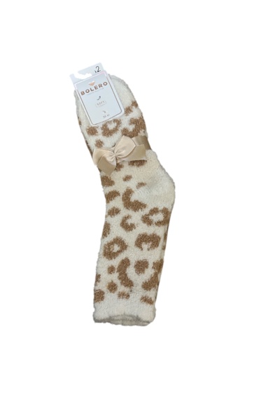 Bolero Socks Women's 2-Piece Winter Home and Sleep Socks