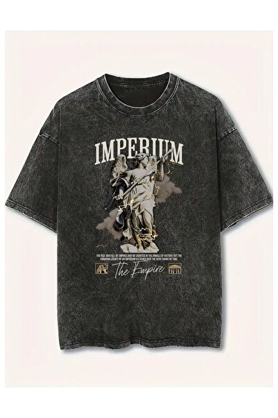 Weekeep Tricou unisex vintage imprimat, lavabil