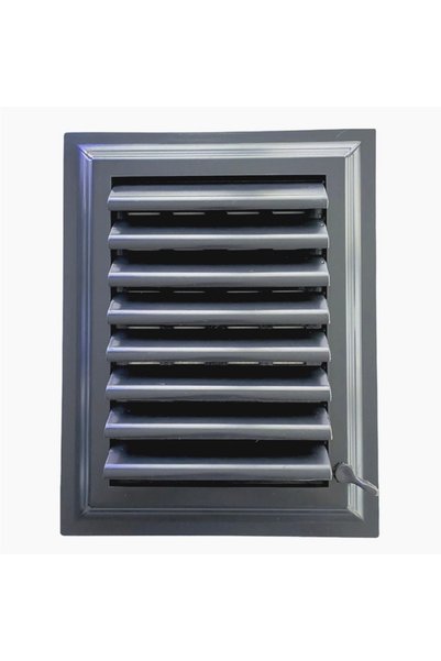 Canowe Banyo Menfezi 35x45 cm Antrasit Gri