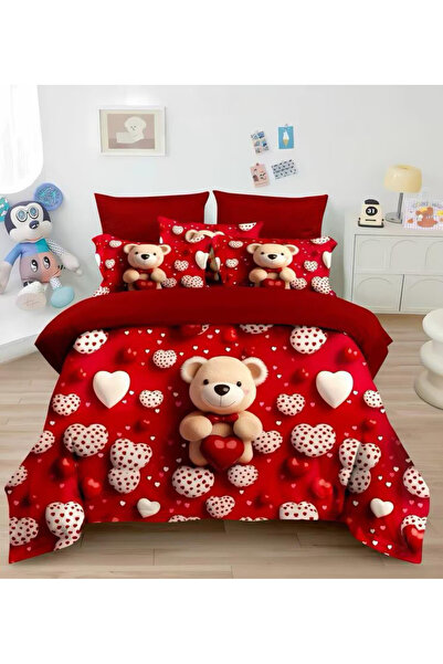 FIONNA.RO Finet Bed Linen 6 Pieces 5D - Cute Bear