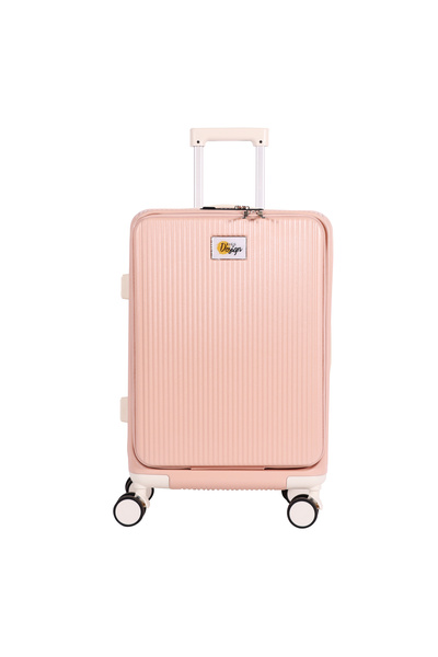 Biggdesign حقيبة Moods Up Front Cabin مقاس 20 بوصة مع حامل أكواب ومنفذ USB