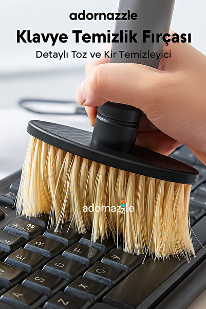 adornazzle Klavye Temizlik Fırçası, Detaylı Toz ve Kir Temizleyici, Tuş Arası Temizlik Fırça