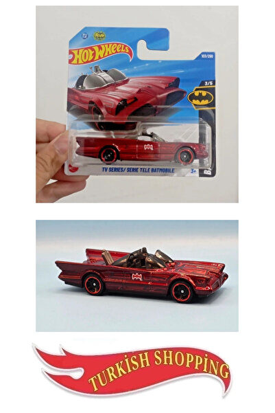 HOT WHEELS 1:64 Ölçek 2025 Case Tv Series Batmobile