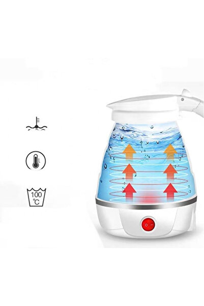 Mihai Q SH3 Silicone Foldable Electric Travel Kettle