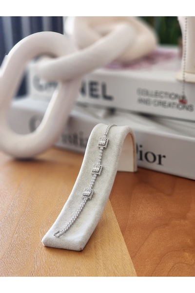 CEDRİCO سوار نسائي من الفولاذ على شكل عصا الخبز