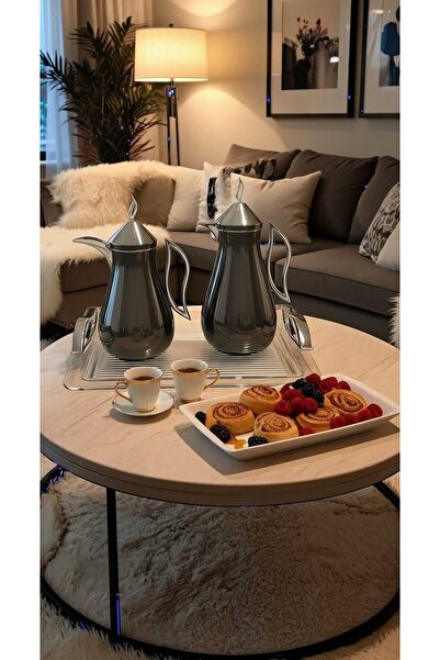 Generic Hospitality set — 1-liter thermos set and acrylic tray with a luxurious design