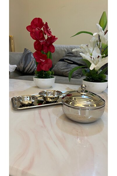 Palaces Date set, silver nickel and two-tone nickel and silver chrome - 4 pieces