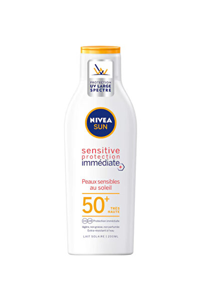 Nivea Sun Lapte solar Nivea Sun, protecție instantanee SPF 50+, pentru piele ...